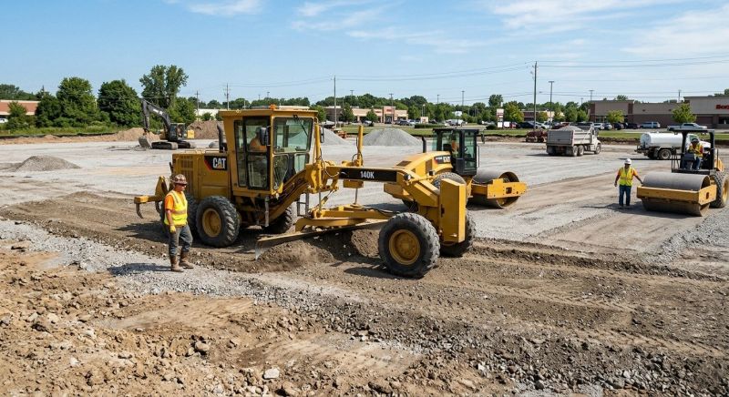 Parking Lot Gravel Repair in Atlanta, GA